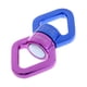 thumbnail image 1 of Dispositivo Conector De Cuerda Giratoria De Seguridad Para Escalada Danza Aérea Azul Púrpura, 1 of 3