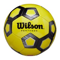 Wilson - Balón Futbol Pentagon Tamaño 5 Amarillo