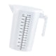 thumbnail image 2 of Jarra medidora con escala, jarra de agua, transparente, portátil, para utensilios de cocina, recipiente para líquidos, para leche, jugo, té y cerveza. 2L, 2 of 5
