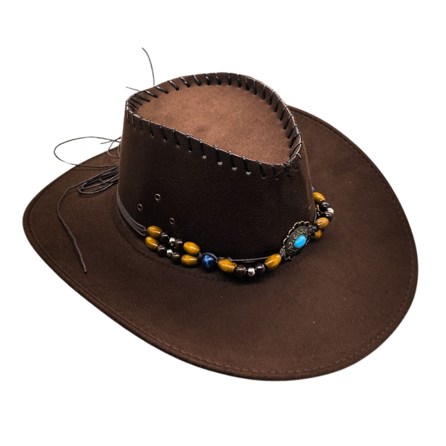 Genérico - Sombrero Vaquero Unisex Gorro Gorra Jockey Fiestas Patrias