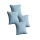 thumbnail image 1 of Pack De 4 Fundas De Cojin Serie Abanico 45x45 Cm Celeste, 1 of 4