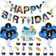 thumbnail image 1 of Set, Astronaut Birthday Theme Party Kit, Astronaut Flag Theme Birthday Party Cake Flag Balloon Supplies, Pull Flag, 20 Balloons, 13 Cake Forks (12 Small And 1 Large), 1 Flat 10m/393.7in Ribbon, Party, 1 of 2