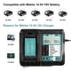 thumbnail image 5 of Cargador de batería YongerTool BL1850B 18V 5.0Ah con LCD y USB, 5 of 6