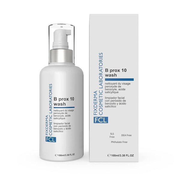 Limpiador Facial FIXDERMA COSMETIC 100 ml 2 % Peróxido de Benzoilo
