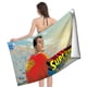 thumbnail image 4 of Superman: Legado Toalla de playa de secado rápido con diseño temático, regalo para mujeres y niñas, ideal para cumpleaños, fans, amantes de la música, uso en la playa o al aire libre, 78 × 150 cm, 4 of 6
