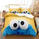 thumbnail image 1 of Monster Cake Bedding Set Single Twin Full Queen King Size Bed Set Aldult Kid Bedroom Duvetcover Set 3D Print Anime bed sheet set Bed Sheets, 1 of 5