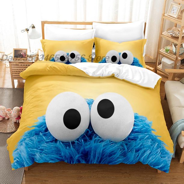 Monster Cake Bedding Set Single Twin Full Queen King Size Bed Set Aldult Kid Bedroom Duvetcover Set 3D Print Anime bed sheet set Bed Sheets