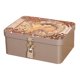 thumbnail image 2 of Caja De Almacenamiento De Hojalata Con Candado, Estuche Organizador De Metal Para Regalo, Joyería De Dulces De Té, Estilo M B, 2 of 3