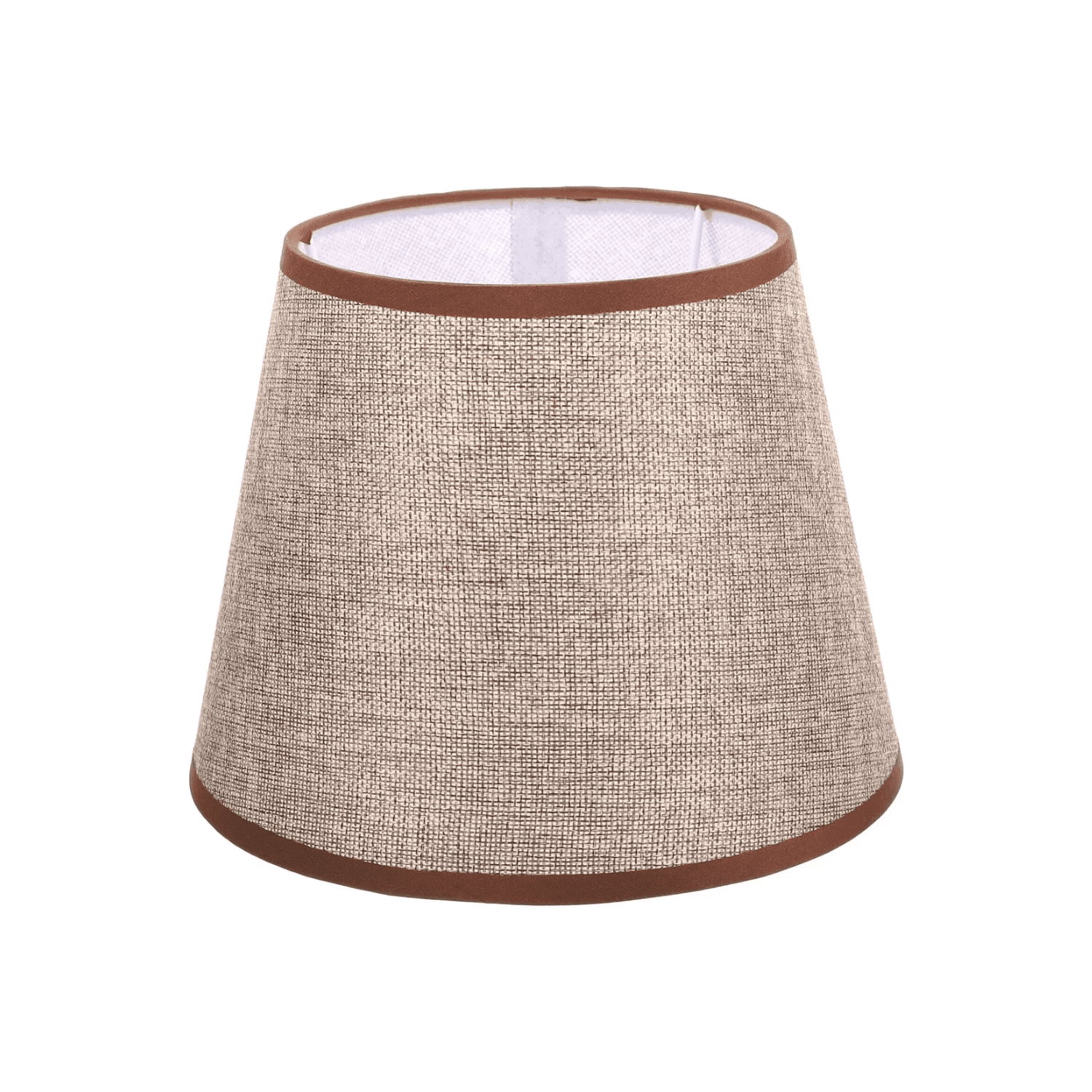 Importclick - Pantalla Vestido Lámpara Repuesto Redonda 25x16.5x20 Cm E27 Beige