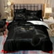 thumbnail image 1 of 3pcs Fashion Duvet Cover Set, Black Cat Pattern Bedding Set, Soft Comfortable Breathable Duvet Cover, For Bedroom Guest Room Dorm Decor (1*Duvet Cover + 2*Pillowcase, Without Core), 1 of 3
