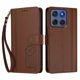 thumbnail image 3 of Funda Cartera Trébol para Motorola Edge 2025 5G con Ranuras Tarjetas y Carga Inalámbrica Marrón, 3 of 6