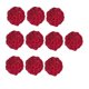 thumbnail image 2 of 10pcs mimbre bola de ratán mesa boda floreros rellenos colgante adorno rojo, 2 of 5