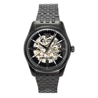 Reloj Automático Emporio Armani Ar60093 Esfera Esqueleto Negra Acero Inoxidable Hombre