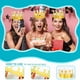thumbnail image 2 of Coronas De Papel Doradas Ajustables De 100 Piezas Para Fiestas Infantiles, 2 of 8