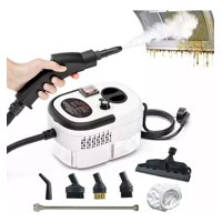 Genérico - Limpiador A Vapor Portátil De 2500 W Multifuncional 1.2L Blanco