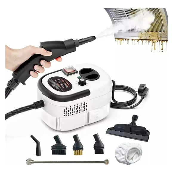 Limpiador A Vapor Portátil De 2500 W Multifuncional 1.2l Blanco