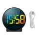 thumbnail image 1 of Reloj Digital Reloj De Mesa De Regalo Ajustable Para Mesita De Noche Sala De Estar Negro, 1 of 2
