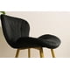 thumbnail image 4 of Silla Siren Velvet Negro, 4 of 4