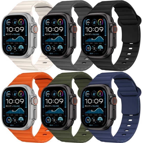 Correa Wowstrap para Apple Watch 49/46/45/44/41/40 mm impermeable