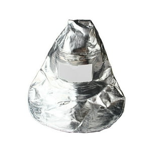 Genérico - Casco Resistente Al Fuego Capucha Facial Resistente Al Fuego Portátil Para Horno De Leña Con Aceite