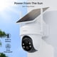 thumbnail image 4 of Cámaras de seguridad AOSU Outdoor Wireless 2K Color Night Vision, 4 of 9