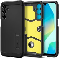 Funda Spigen Tough Armor Para Galaxy A16 5G Con Soporte, Color Negro