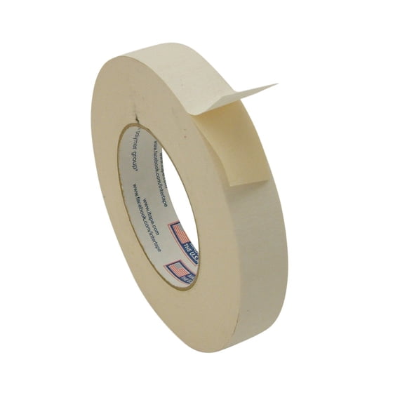 Cinta de papel de doble cara con tapa plana Intertape 591, 1 cm x 33 m