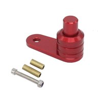 Ioensy - Palanca De Freno Botón De Estacionamiento Interruptor De Bloqueo Semiautomático Para Nmax 155 125 Rojo