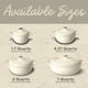 thumbnail image 3 of Olla Holandesa Segretto Cookware de Hierro Fundido Esmaltado 7L Blanca, 3 of 8
