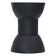 thumbnail image 5 of Mesa Lateral Zuo Wisdom de Madera de Mango Pintada Negra con Forma Redonda, 5 of 8