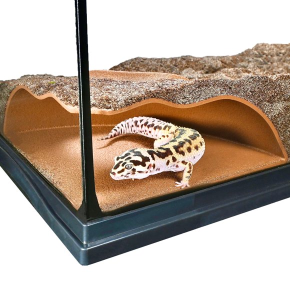 Escondite con vista para reptiles Lucky Critter de 19 cm