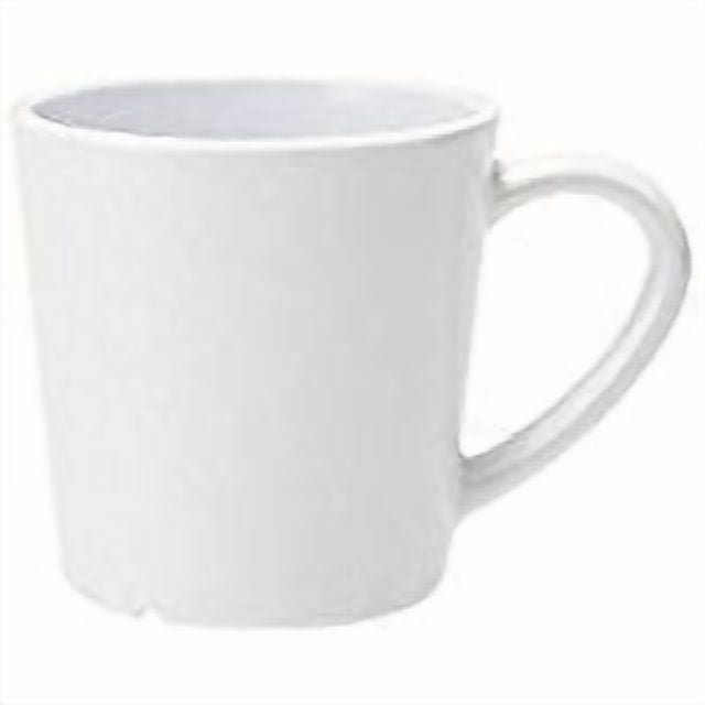 Taza De Café/té Yanco Mile Stone Ms-9018wt, 200 Ml, Melamina Blanca