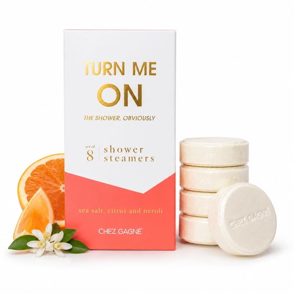 Pastillas aromáticas para ducha Chez Gagné Turn Me On Sal marina y cítricos