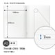 thumbnail image 3 of Cuaderno Apica Premium C.D. A5, rayado de 7 mm, 96 hojas, 3 of 7
