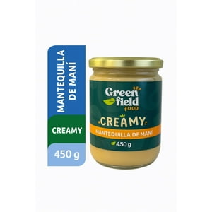 Green Field Food - Mantequilla De Mani Creamy 450G