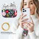 thumbnail image 2 of Estuche para AirPods Pro 3 DHILKCY (2025) con llavero rosa, 2 of 6