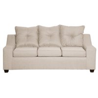 Masel - Sofa 3C Viena Tela Beige 190 X 80X90