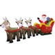 thumbnail image 3 of Adorno Inflable MorTime Papá Noel en Trineo 2.9 m, 3 of 3