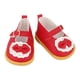 thumbnail image 1 of Zapatos De Mu?eca Moda Para Recién Nacidos Juguetes Para Ni?os Juguete De Ni?a Para Fiesta De Cumplea?os Ni?os Rojo, 1 of 5