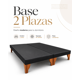 thumbnail image 4 of Base de Cama 2 Plazas Negra en Felpa, 4 of 4