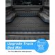 thumbnail image 2 of Alfombra para caja de camión Powerty Ford Maverick 2022+ negro TPE, 2 of 8