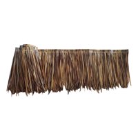 Ioensy - Techo De Paja Artificial Paja 39.4X19.7Inch Accesorios Pe Material Sintético Estilo C