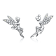 thumbnail image 1 of Aros Plata 925 Hadas Bailarinas Plateadas Zarcillos, 1 of 3