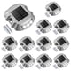 thumbnail image 1 of Luces solares para terraza VOLISUN, paquete de 12, LED, impermeables IP67, blancas, 1 of 6