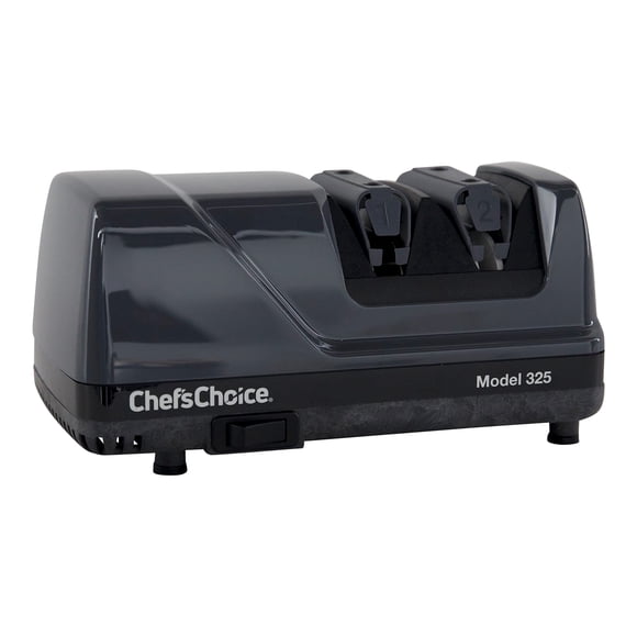 Afilador de cuchillos Chef's Choice modelo 325 de 2 etapas gris