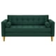 thumbnail image 1 of Sofa Retro 3c Felpa 01 Verde Botella, 1 of 6