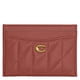 thumbnail image 1 of Estuche de tarjetas Coach de Cuero Nappa Acolchado 10 cm × 8 cm, 1 of 5