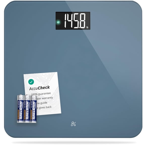 Báscula de baño Greater Goods Digital AccuCheck 180 kg Stone Blue