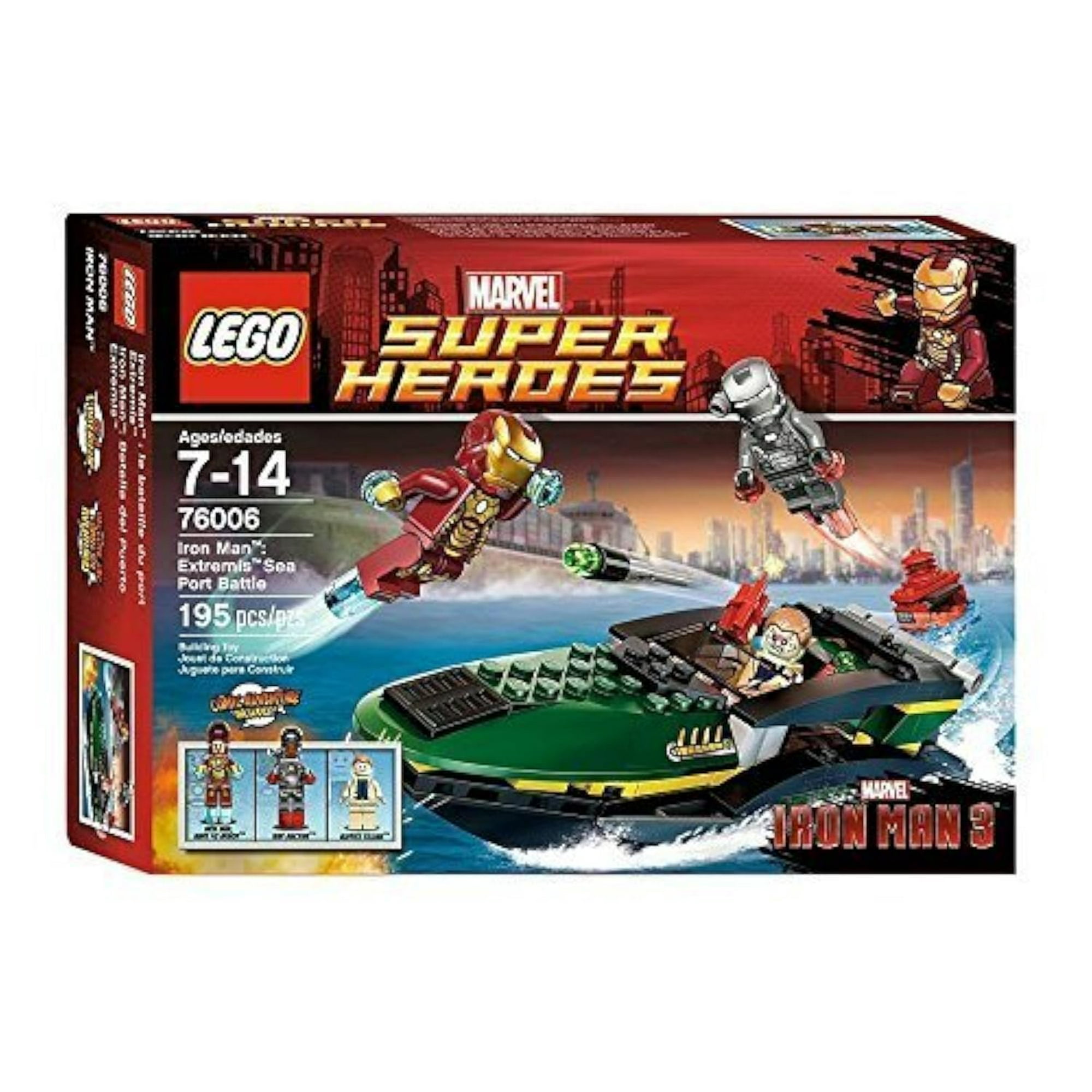 Juguete Lego Super Heroes Iron Man Seaport Battle 76006