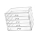 thumbnail image 5 of Organizador De Cajones De Acrílico Transparente De Varios Niveles Para Casarse, Apartamento, 5 Niveles, 5 of 5